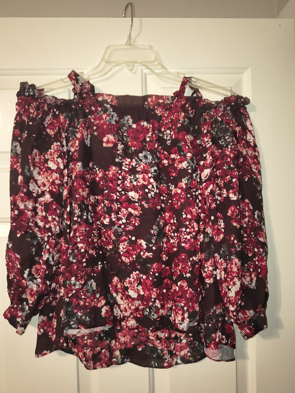 Parker Floral Off Shoulder Blouse – Size S